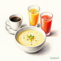 Bセット コーンスープ+ドリンクバーセット