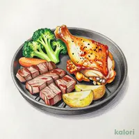 Chicken and Sliced Beef