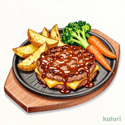 Cheese-In Hamburg Steak (Demiglace Sauce), 150g