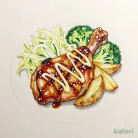 テリマヨチキンステーキランチ