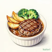 ハンバーグ＆自家製ビーフシチューランチ