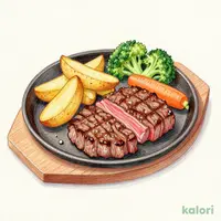 Sliced Beef (60g) & Coarsely Ground Hamburger Steak