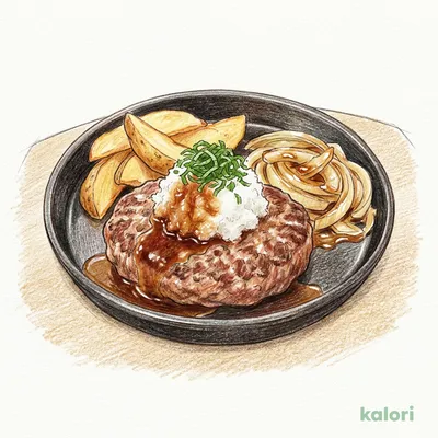 しそ香る和風おろし超粗びきステーキバーグ