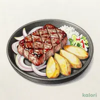 スペシャルセットみすじステーキ(約100g)