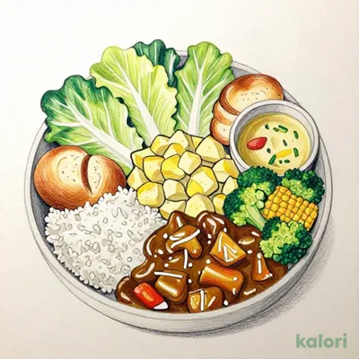 ［単品］ランチ健康サラダバーフルセット