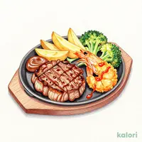Wednesday Special: Hamburg Steak, Grilled Pork, and Fried Shrimp