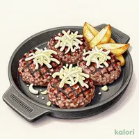 Coarse-Ground Steak Burger (4 pcs, King)