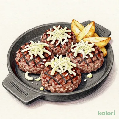超粗びきステーキバーグ×4（キング）