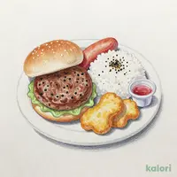 お子様ハンバーグ