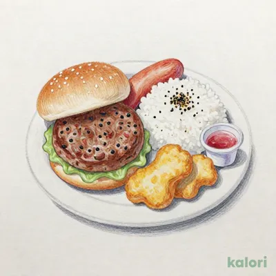 お子様ハンバーグ