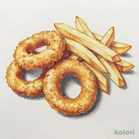 オニポ（オニオンリング＆ポテト）