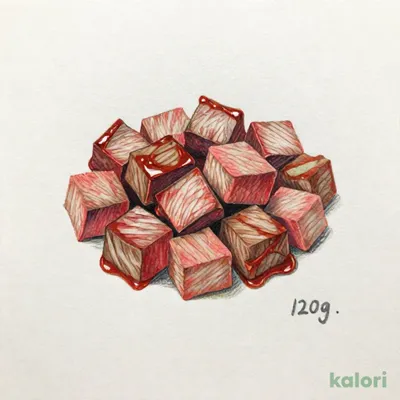 サイコロヒレステーキ 120g
