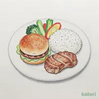テイクアウト お子様コンビ(ステーキ&ハンバーグ)