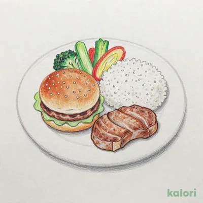 テイクアウト お子様コンビ（ステーキ＆ハンバーグ）