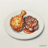 テイクアウト カントリーフライドチキン＆ステーキ80g