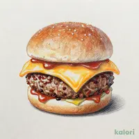テイクアウト チェダーチーズハンバーグ