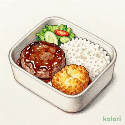 テイクアウト 気まぐれフライ＆デミグラスバーグ