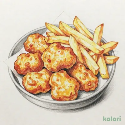 ナゲポ（チキンナゲット＆ポテト）