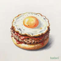 ランチ 目玉焼き付ハンバーグ150g