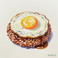 エッグハンバーグランチ