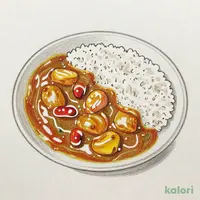 キッズカレープレート（ライス・パン込）