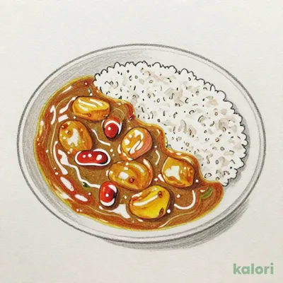 Kids Curry Plate (with Rice & Bread)