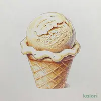 バニラアイス