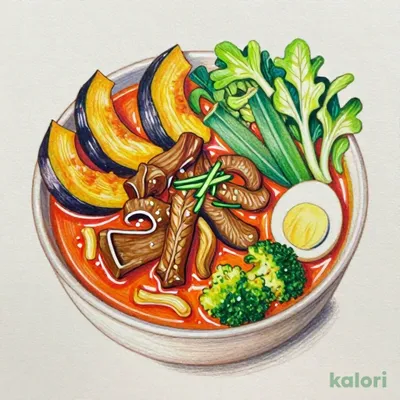 牛すじ煮込みカレー