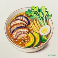 Homemade Chashu Soup Curry