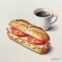 ドリンクセット たまご＆ハム