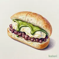 あんこ＆マスカルポーネ（抹茶）