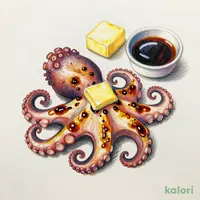 いいたこバター醤油焼き