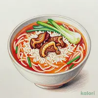 やわらか牛すじピリ辛クッパ