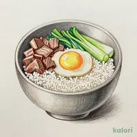 丼ビビンバ(ハーフ)