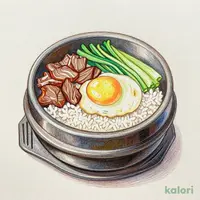 石焼ビビンバ(ハーフ)