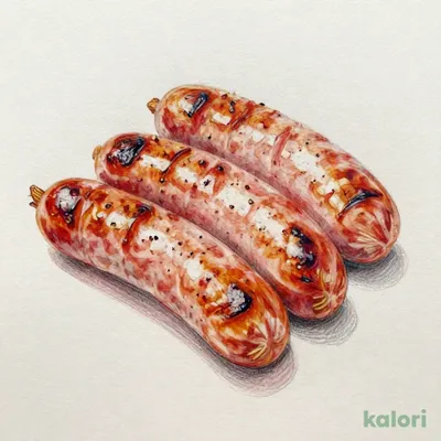 粗挽きポークソーセージ (5本)