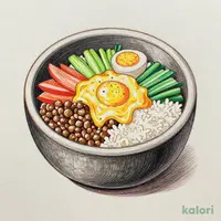 Stone-Grilled Cheese Bibimbap