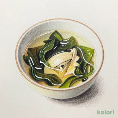 わかめスープ (ハーフ)
