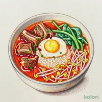 辛ロカルビクッパ (ハーフ)