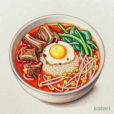 辛ロカルビクッパ (ハーフ)