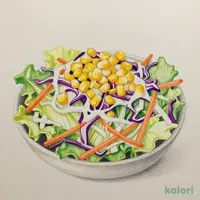 Salad with Onion Dressing