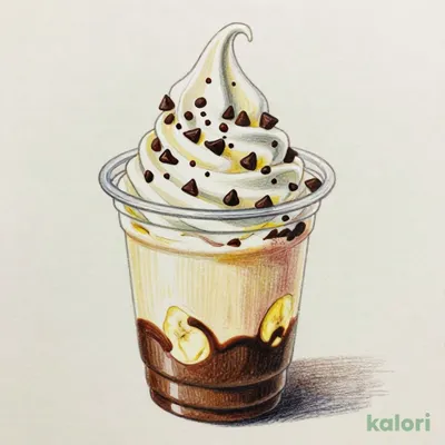 チョコバナナフラッペ