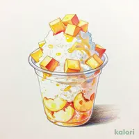 Peach Shaved Ice
