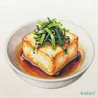 あおさ揚げだし豆腐