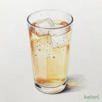 まるで梅酒なノンアルコール ソーダ割り