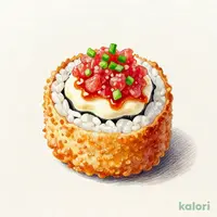 クリームチーズの揚げ細巻き 旨辛ねぎまぐろ