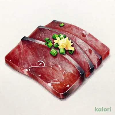 レバ刺しみたいな、かつお。