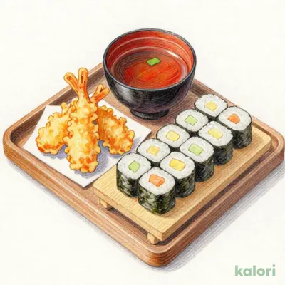 天ぷら・寿司セット（梅）