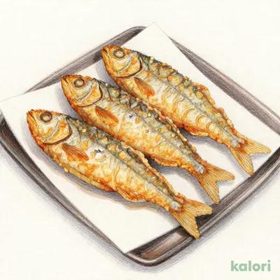 国産メヒカリの唐揚げ（4尾）