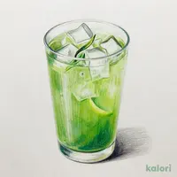 寿司屋の緑茶ハイ（メガ）